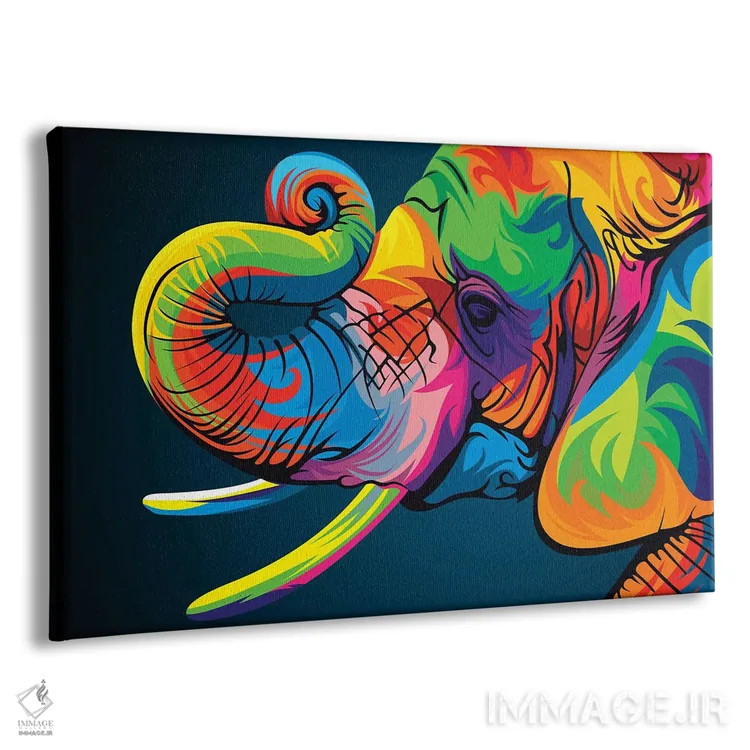تابلو فیل اثر باب ویر - نمای پرسپکتیو محصول