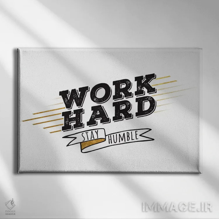 تابلو سخت تلاش کن III اثر فایو بای فایو کالکتیو - نمای روبهرو روی دیوار