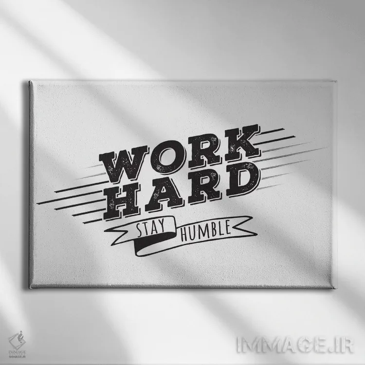 تابلو سخت تلاش کن I اثر فایو بای فایو کالکتیو - نمای روبهرو روی دیوار