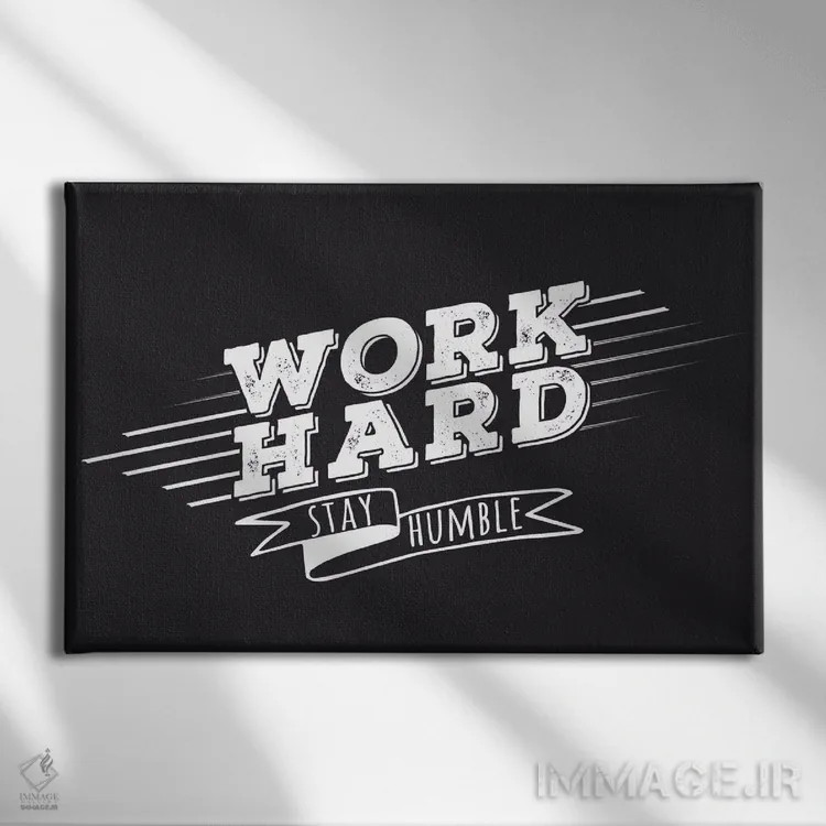 تابلو سخت تلاش کن II اثر فایو بای فایو کالکتیو - نمای روبهرو روی دیوار