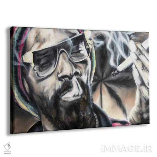 تابلو اسنوپ جین اند جوُس (اشاره به آهنگ/مشروب یعنی جین و آبمیوه) اثر بابی واندنهورن - نمای پرسپکتیو محصول