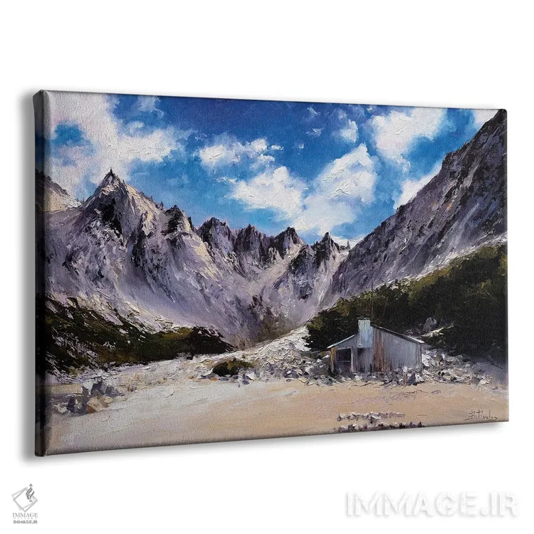تابلو کوه سررو کاتدرال، پاتاگونیا، سن کارلوس د باریلوسه (آرژانتین) اثر بُژنا فوخس - نمای پرسپکتیو محصول