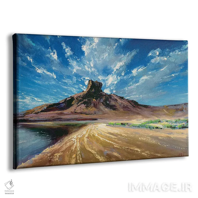 تابلو زیر آسمان اثر بُژنا فوخس - نمای پرسپکتیو محصول