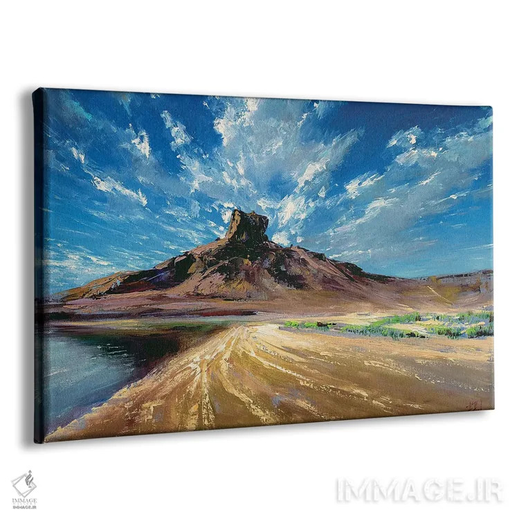 تابلو زیر آسمان اثر بُژنا فوخس - نمای پرسپکتیو محصول