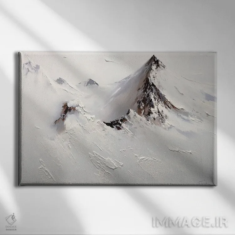 تابلو ارتفاعات قطبی اثر بُژنا فوخس - نمای روبهرو روی دیوار