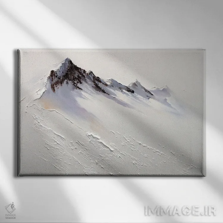 تابلو شکوه کوهستان اثر بُژنا فوخس - نمای روبهرو روی دیوار