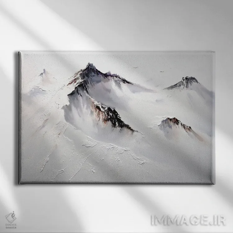 تابلو سرخوشی کوهستانی اثر بُژنا فوخس - نمای روبهرو روی دیوار