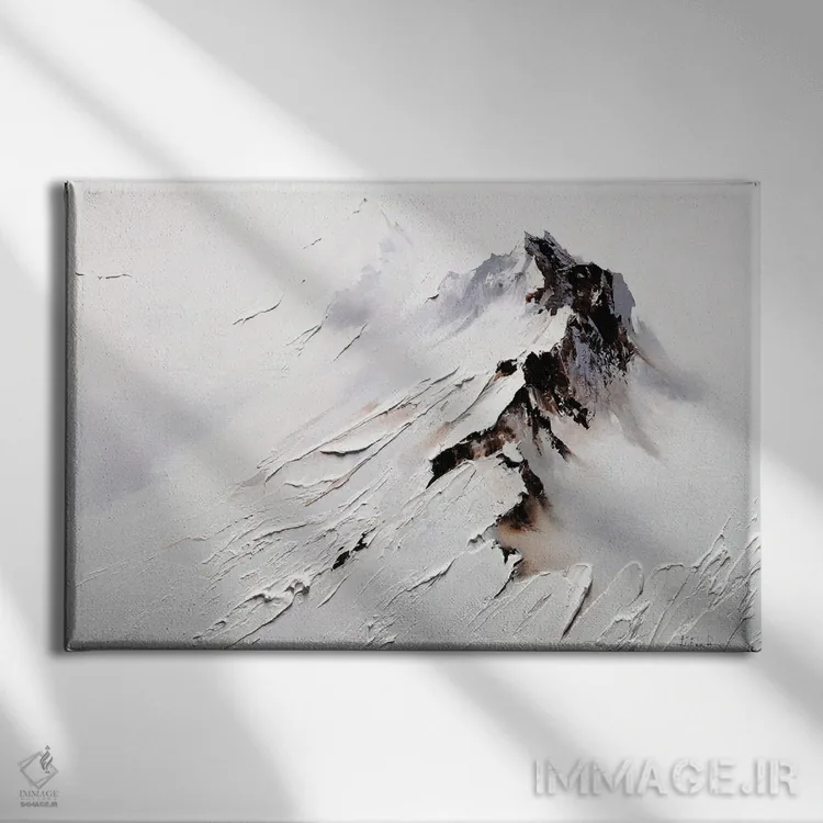 تابلو رشتهکوه باشکوه اثر بُژنا فوخس - نمای روبهرو روی دیوار