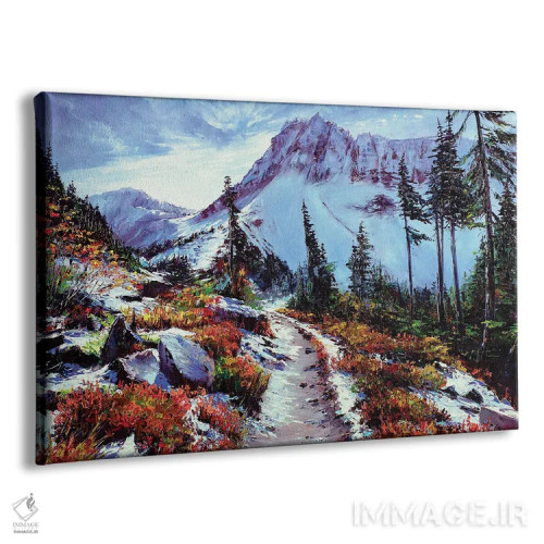 تابلو دامنهٔ سنگریزهای اثر بُژنا فوخس - نمای پرسپکتیو محصول