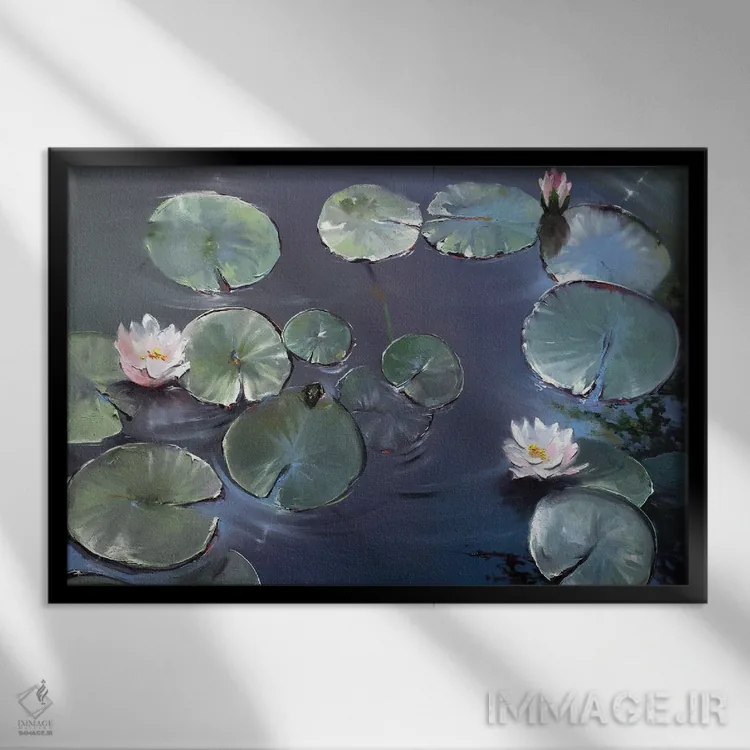 تابلو بیداری بهار اثر بُژنا فوخس - نمای قابدار مشکی