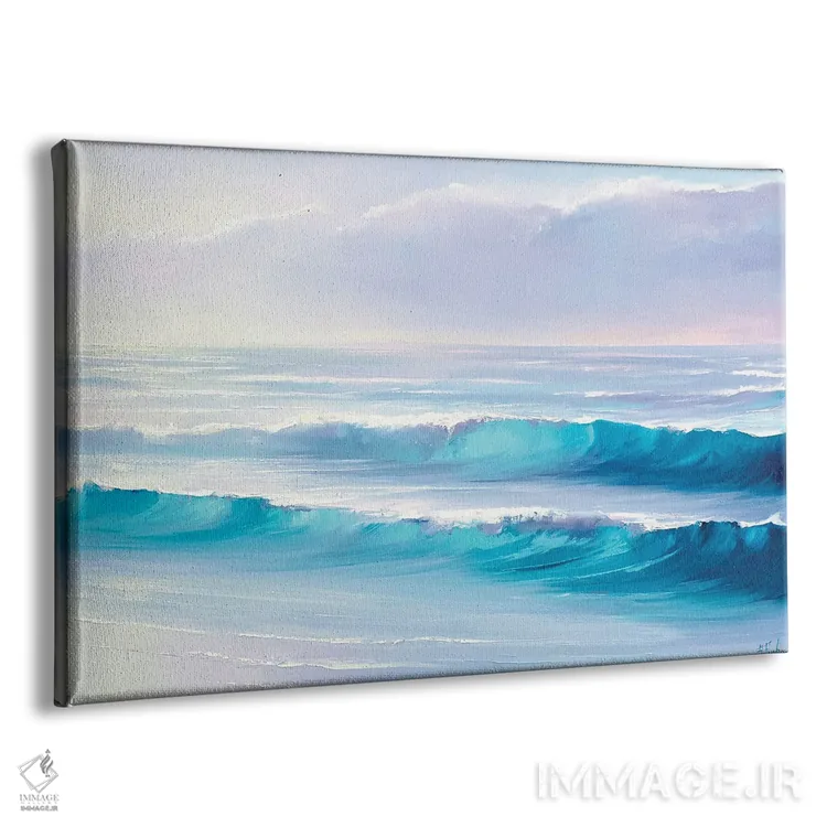 تابلو صدای امواج اثر بُژنا فوخس - نمای پرسپکتیو محصول
