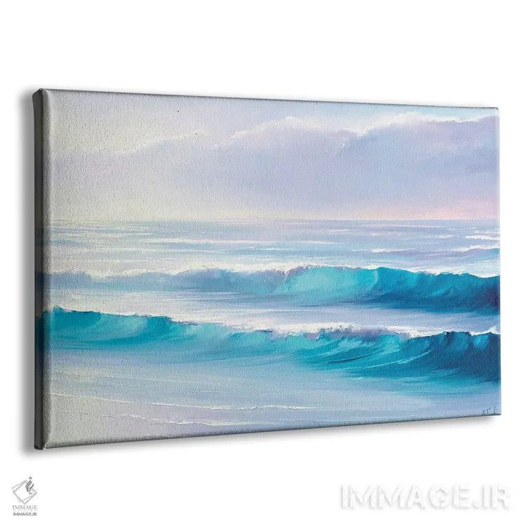 تابلو صدای امواج اثر بُژنا فوخس - نمای پرسپکتیو محصول