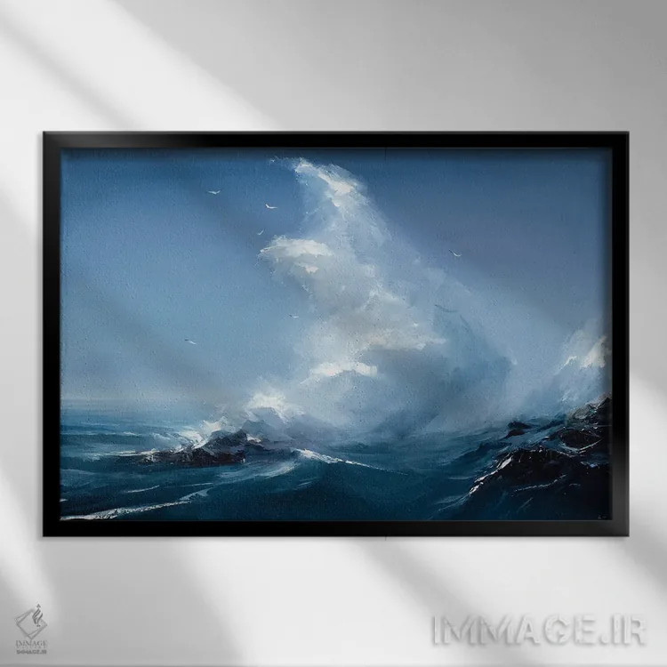 تابلو پیروئت (حرکت باله) اثر بُژنا فوخس - نمای قابدار مشکی