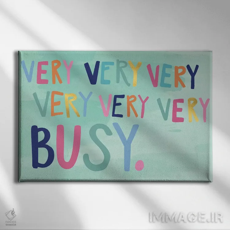 تابلو رویاپردازی روزانه ۸ اثر کارولین آلفردز - نمای روبهرو روی دیوار