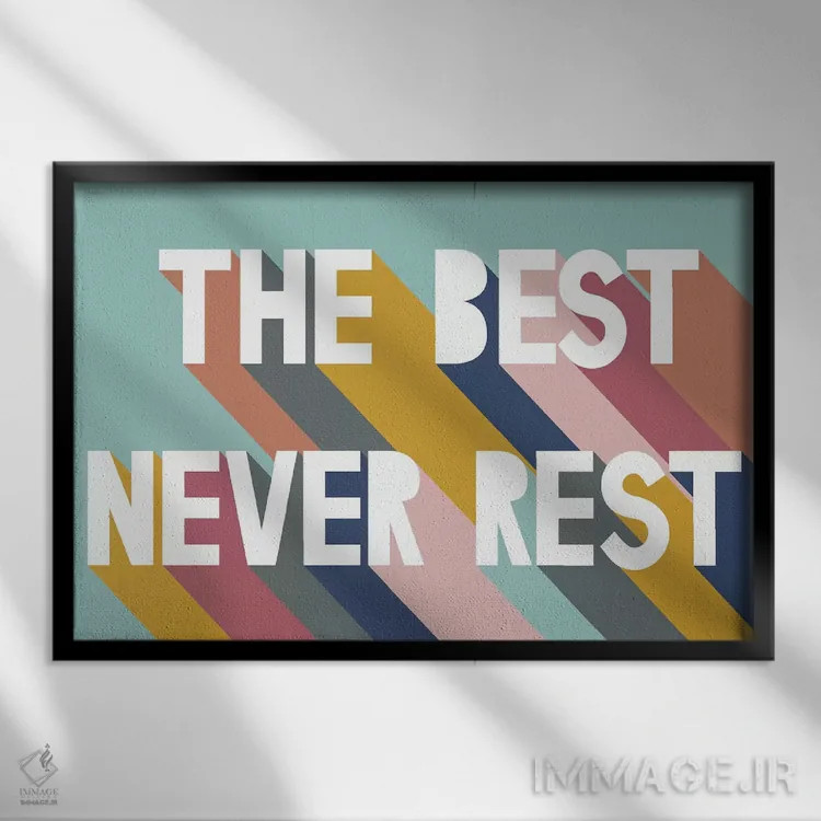 تابلو رویاپردازی روزانه ۳ اثر کارولین آلفردز - نمای قابدار مشکی