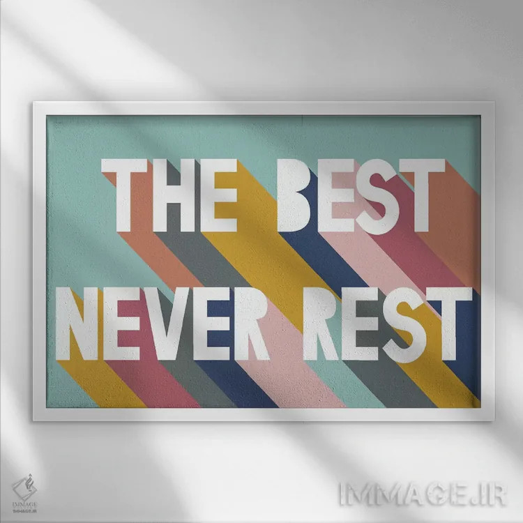 تابلو رویاپردازی روزانه ۳ اثر کارولین آلفردز - نمای قابدار سفید