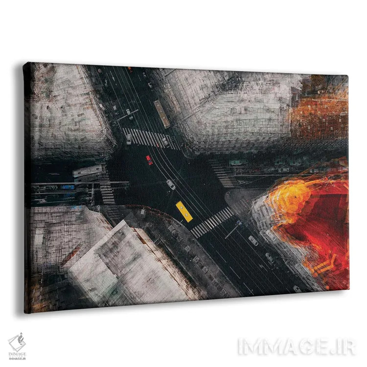 تابلو چهارراه مسکو (روسیه) اثر کارمین کیریاکو - نمای پرسپکتیو محصول