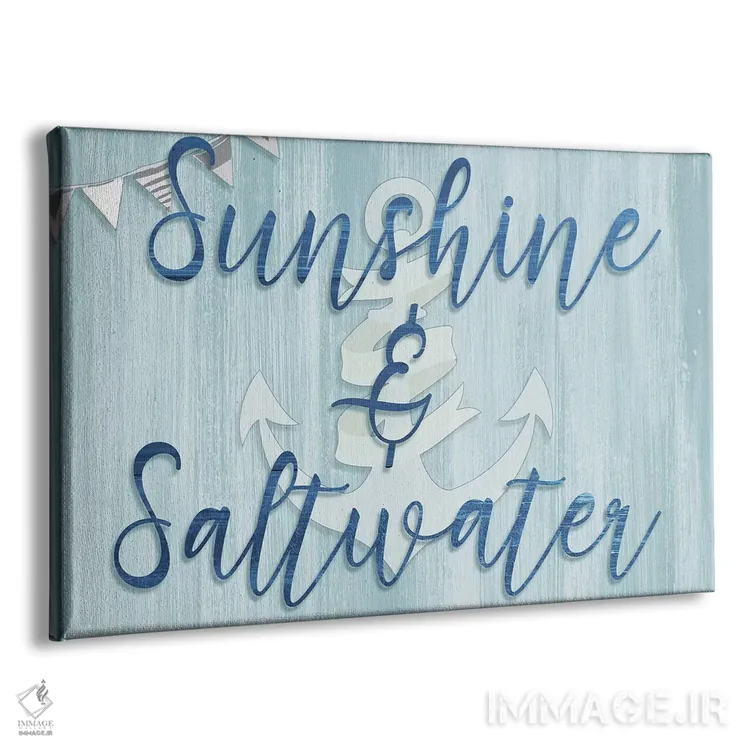 تابلو آفتاب و آب شور اثر طراحی CAD (استودیو طراحی دیجیتال) - نمای پرسپکتیو محصول