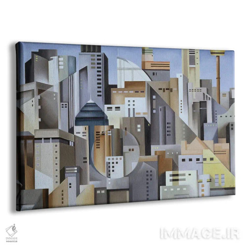 تابلو ترکیببندی رو به شرق اثر کترین ایبل - نمای پرسپکتیو محصول