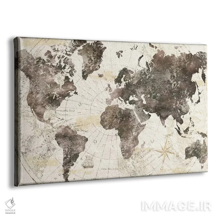 تابلو سرزمین نو (لاتین) اثر طراحی CAD (استودیو طراحی دیجیتال) - نمای پرسپکتیو محصول