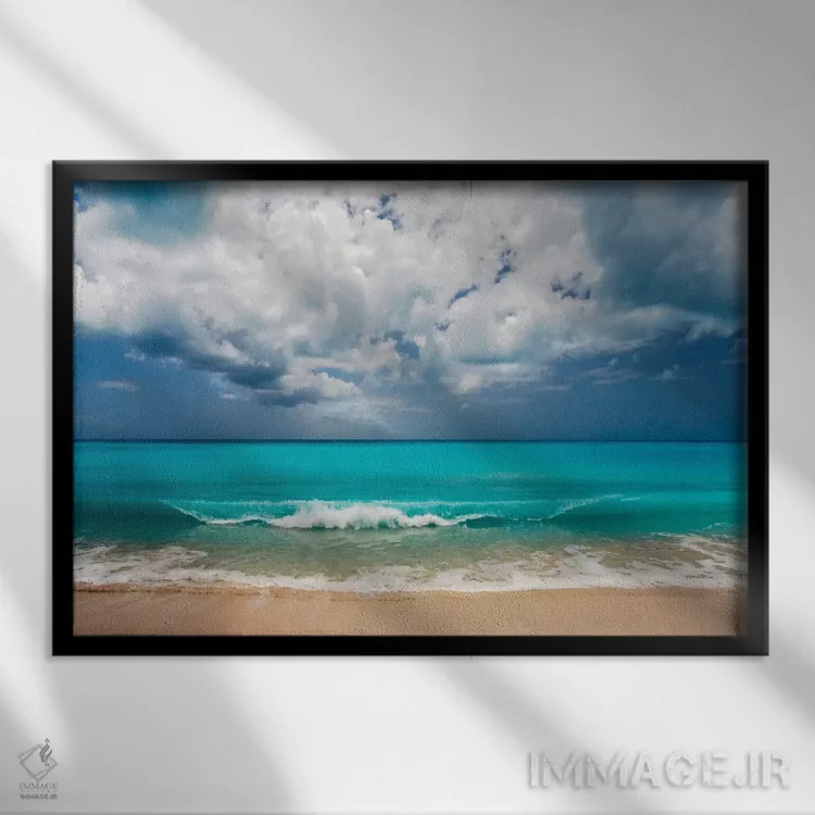 تابلو تیر او اثر طراحی CAD (استودیو طراحی دیجیتال) - نمای قابدار مشکی