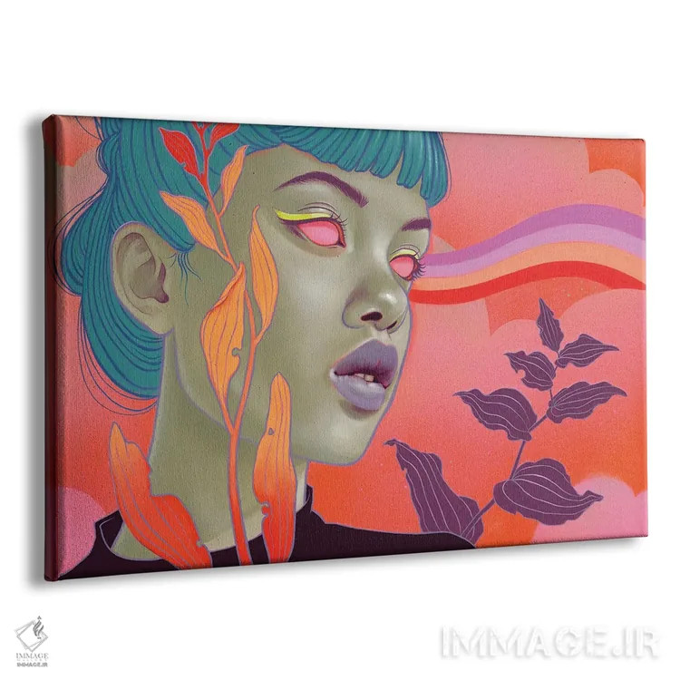 تابلو کوالسکره (ادغام لاتین) اثر کایا کوپمن - نمای پرسپکتیو محصول