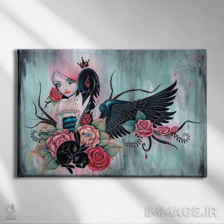 تابلو متصل اثر کایا کوپمن - نمای روبهرو روی دیوار