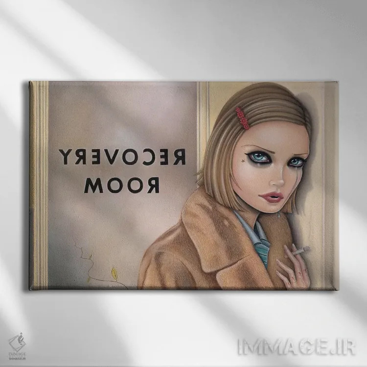 تابلو مارگو (نام خاص) اثر کایا کوپمن - نمای روبهرو روی دیوار