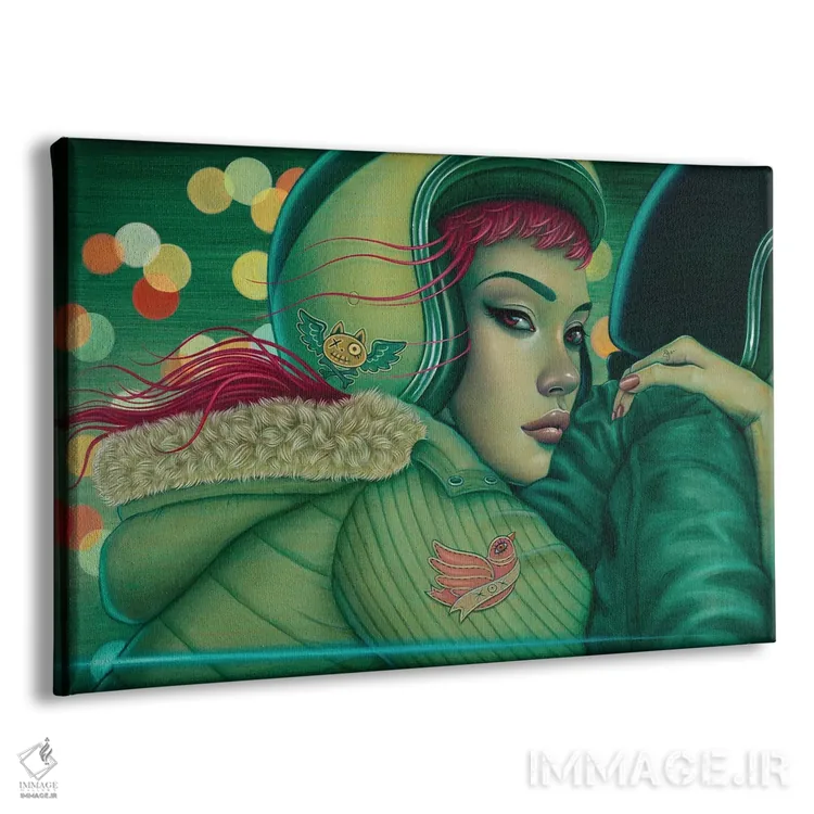 تابلو آسمان توخالی اثر کایا کوپمن - نمای پرسپکتیو محصول