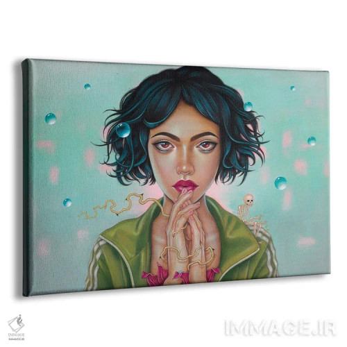 تابلو زمزمهها اثر کایا کوپمن - نمای پرسپکتیو محصول