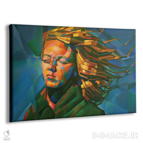 تابلو مرلین مونرو (نام خاص) اثر کُرنه آکرز - نمای پرسپکتیو محصول