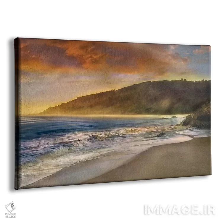 تابلو خورشید مالیبو اثر مایک کالاسیبتا - نمای پرسپکتیو محصول