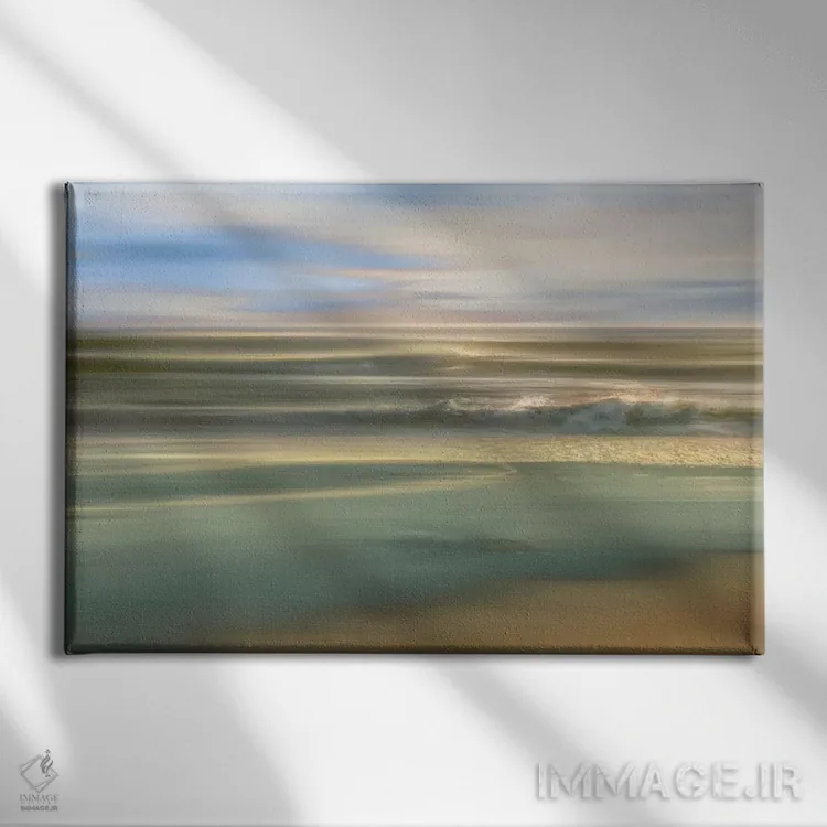 تابلو نور توپاز اثر مایک کالاسیبتا - نمای روبهرو روی دیوار