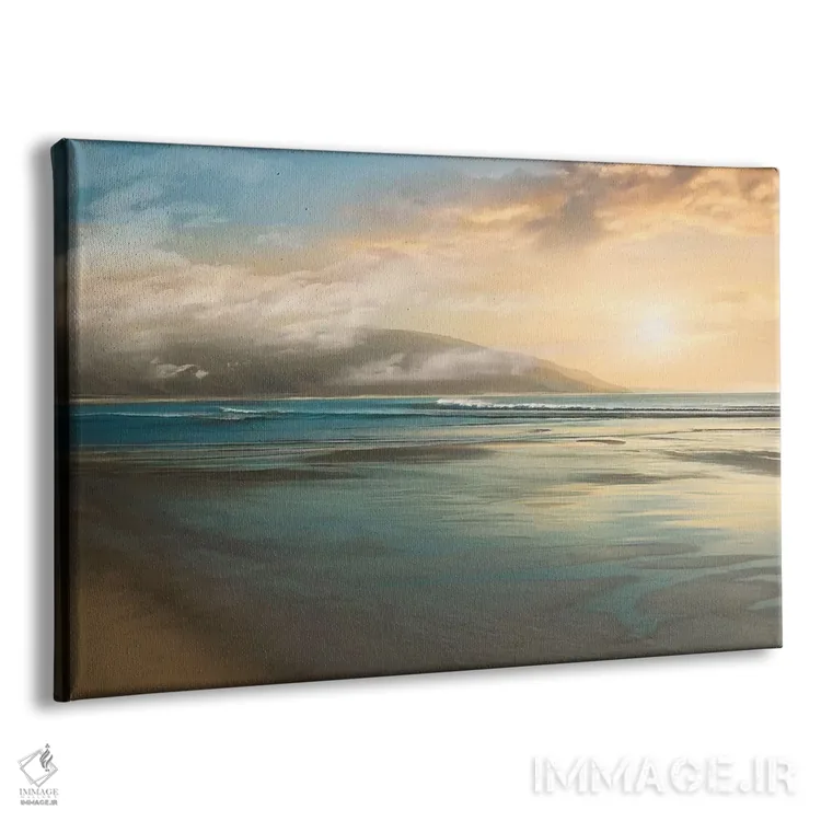 تابلو مه جزیره اثر مایک کالاسیبتا - نمای پرسپکتیو محصول