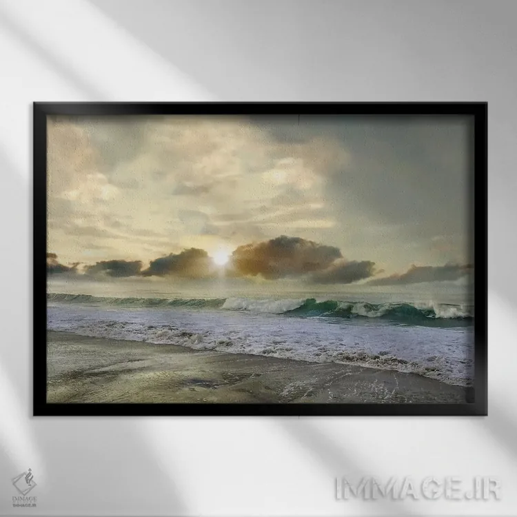 تابلو اکتشاف اثر مایک کالاسیبتا - نمای قابدار مشکی