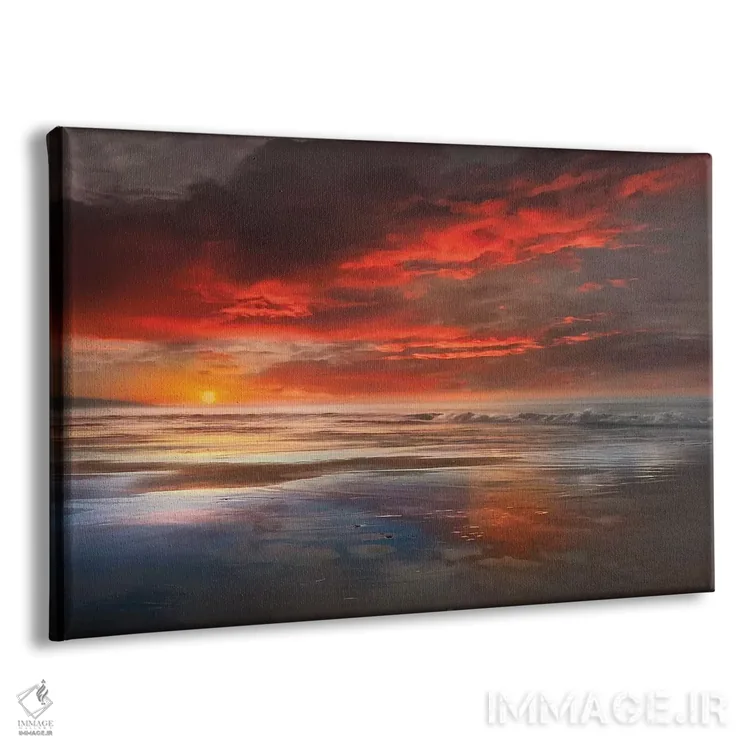 تابلو پیش از ماه اثر مایک کالاسیبتا - نمای پرسپکتیو محصول