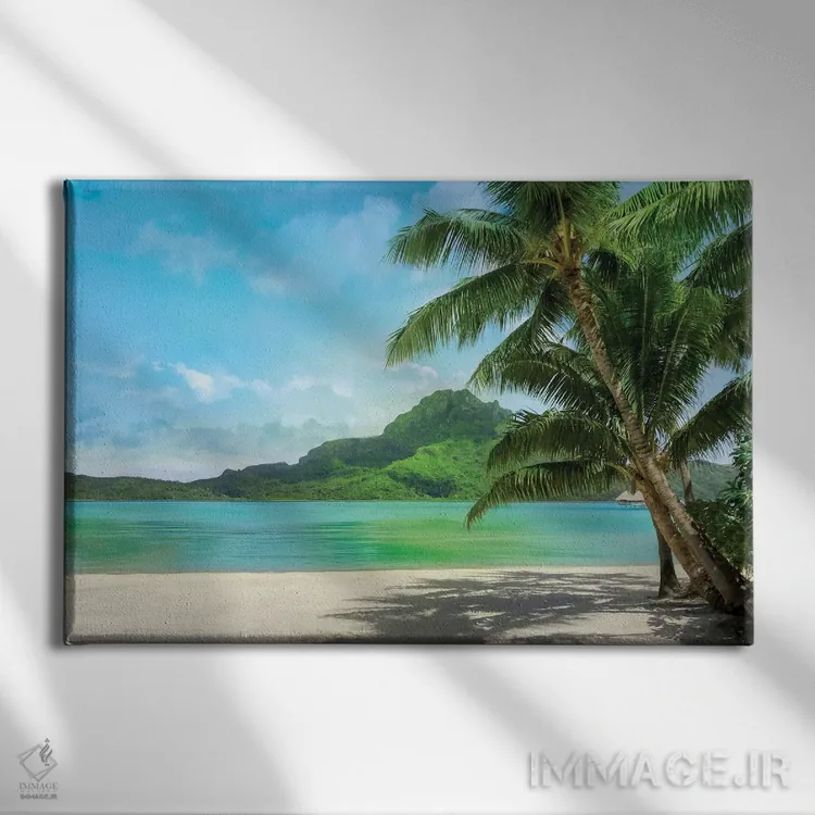 تابلو در حال رسیدن اثر مایک کالاسیبتا - نمای روبهرو روی دیوار