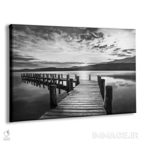 تابلو اسکلهٔ عصرگاهی اثر مایک کالاسیبتا - نمای پرسپکتیو محصول