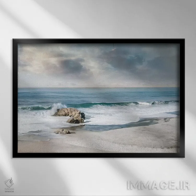 تابلو لحظهای ابدی اثر مایک کالاسیبتا - نمای قابدار مشکی