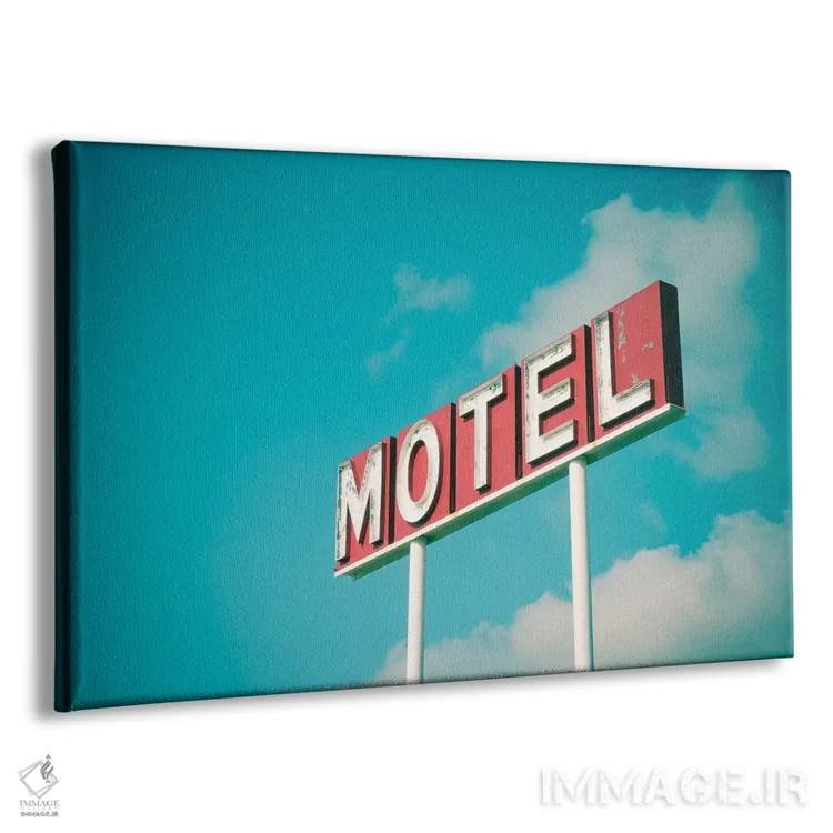 تابلو متل قدیمی IV اثر ریکپچریست (نام مستعار هنری - اشاره به بازیابی تصاویر) - نمای پرسپکتیو محصول