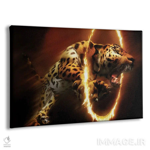 تابلو حریق مهارناپذیر اثر کارول کاوالاریس - نمای پرسپکتیو محصول