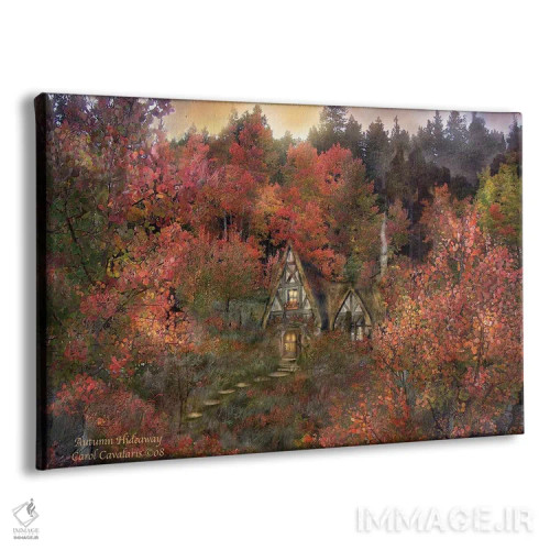 تابلو آشیانهٔ پاییزی اثر کارول کاوالاریس - نمای پرسپکتیو محصول