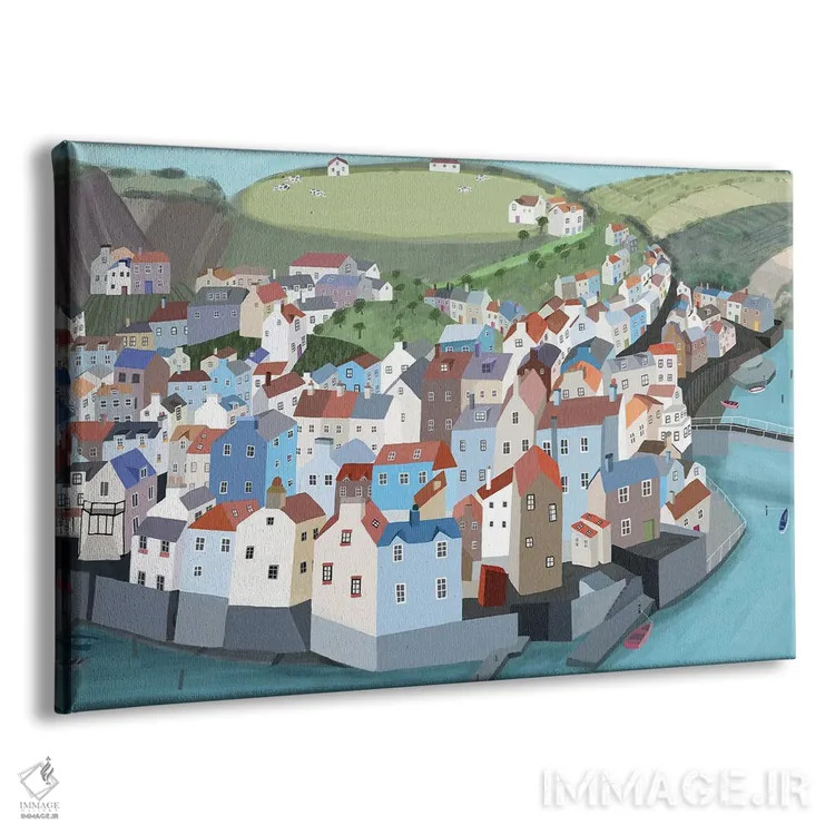 تابلو استیث (قسمت دوم) اثر کارلا دالی - نمای پرسپکتیو محصول