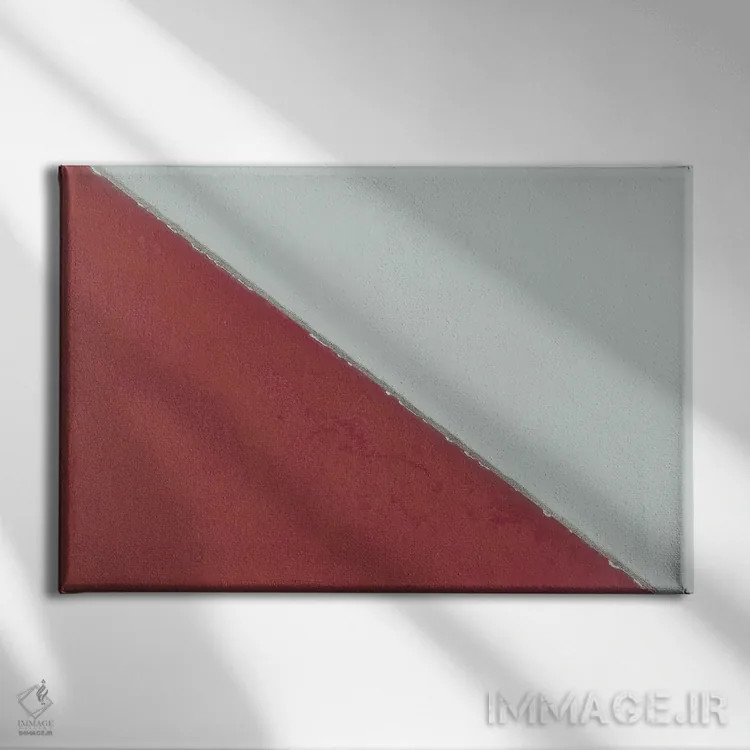 تابلو دوگانگی نمک اثر آندریا کاروزو - نمای روبهرو روی دیوار