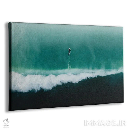 تابلو مسیر موجسوار اثر آندریا کاروزو - نمای پرسپکتیو محصول