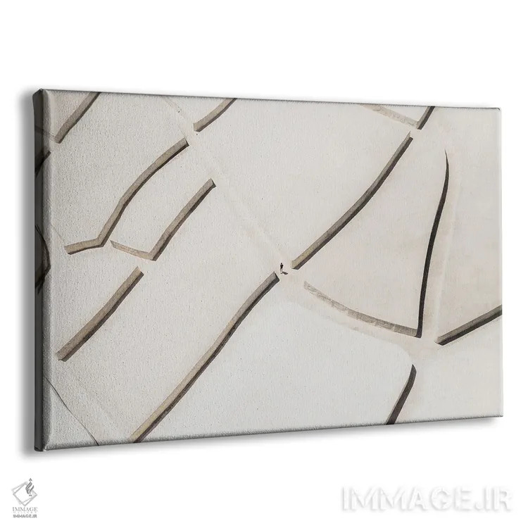 تابلو آهک سفید اثر آندریا کاروزو - نمای پرسپکتیو محصول