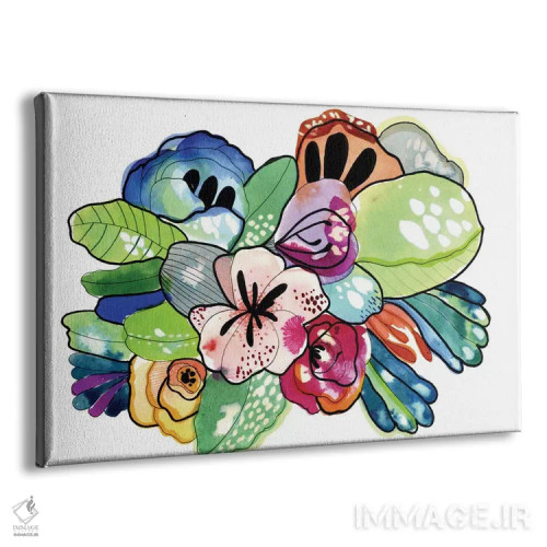 تابلو جزیرهٔ گلها اثر کایِنا بلانکا - نمای پرسپکتیو محصول