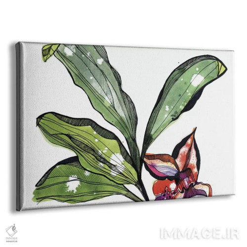 تابلو ارکیده زنبوری اثر کایِنا بلانکا - نمای پرسپکتیو محصول