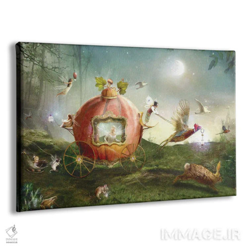 تابلو رژهٔ مهتابی اثر شارلوت بیرد - نمای پرسپکتیو محصول