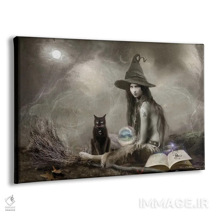 تابلو الهه اثر شارلوت بیرد - نمای پرسپکتیو محصول